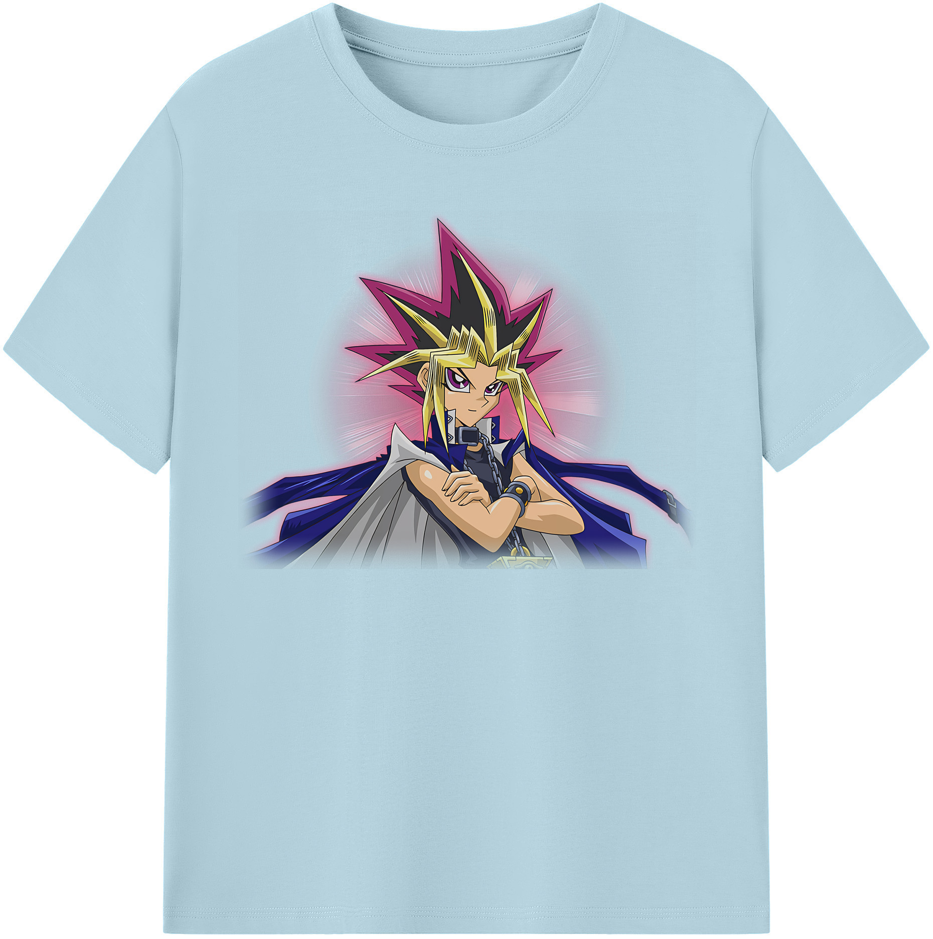 （画像用） 遊☆戯☆王 Yu-Gi-Oh! 綿100％半袖Tシャツ（フロントプリント）